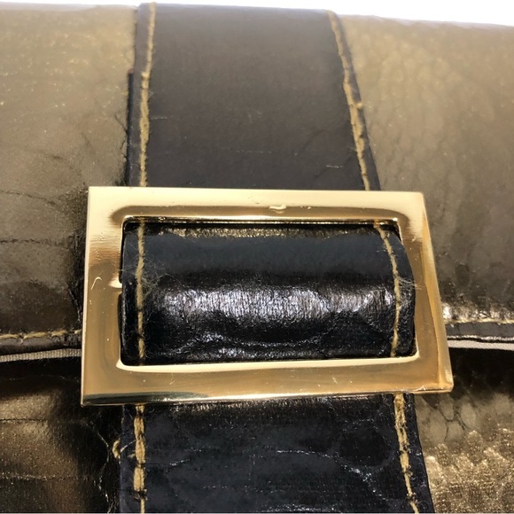 Dark Gold clutch/purse, night out! NWT women’s handbag - Picture 6 of 12